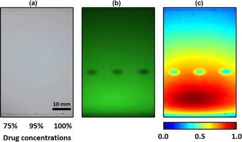 تصاویر صفحات کروماتوگرافی لایه نازک